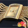 New Luxury Square Tassel Belt Elegance Watch Quartz Watch Cestbella Special Gifts Watch